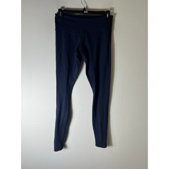 Lululemon Navy Athletic Ankle Leggins Sz 6 - Picture 1 of 2